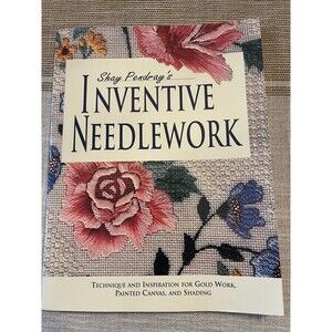 Vintage book with wonderful needlepoint embroidery 2011   C-16